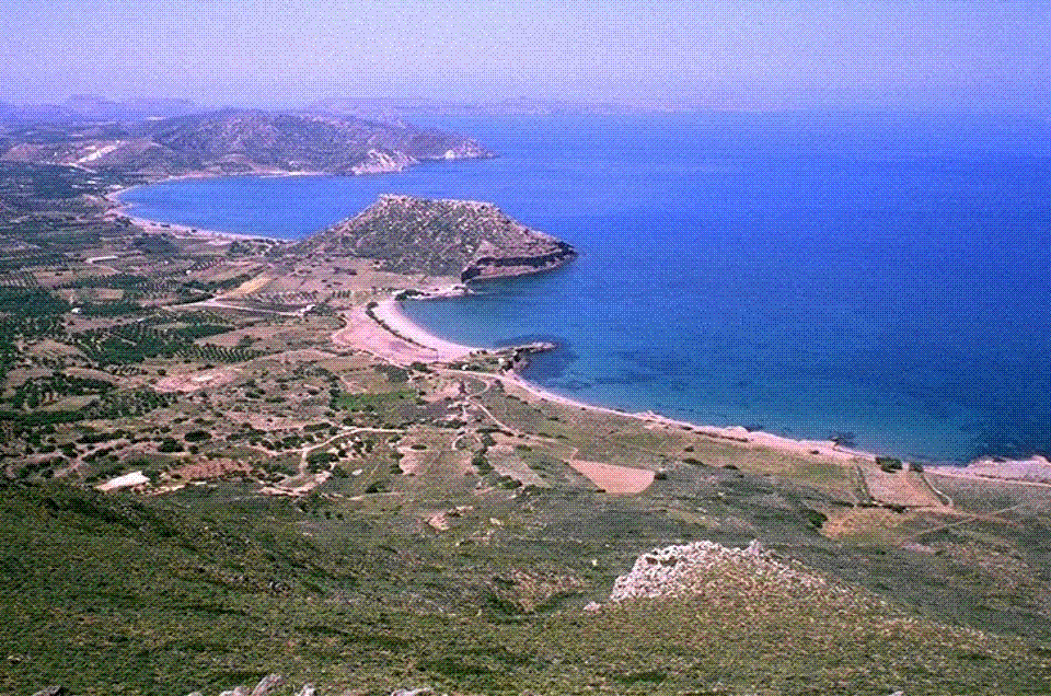 View to the north from Petsophas
